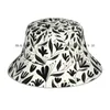 Berretti di berretti neri berretti a maglia motivi per cappelli fiori floreali piante da giardino fiore botanico tropicale