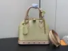 Top quality m90611 new women's bag cowhide embossed patent leather bb shell bag