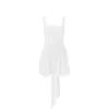 Womens Clothing French Suspender Dress Skirt Design Bow Backless Pure Desire Style Short