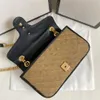 Borsa a tracolla di marca Borsa a spillo con lettera con patta da donna di alta qualità in pelle di moda da donna 3497245y