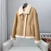 Pelliccia da donna Vera pelliccia di lana Cappotto Parka Ragazza Inverno caldo Tosatura delle pecore Cappotti di pelliccia Giacca lunga Bottoni Colletto rovesciato Naturale F21