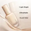 UODO Matte Make Up Liquid Foundation Primer Oil Control Hydrating Moisturizing Concealer Skin Care Longlasting 240228