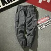 Joggers CARGO PANTY MĘŻCZYZNE PANTY HARM MULTIPOPOLAGE MAN BAWEŁNE STUDY STUDY STRETWAWNE Plusowe Spodnie M-7XL 240228