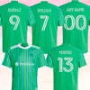 Seattle Sounders MLS 24/25 fc 13 Morris Soccer koszulka Roldan Arreaga Joao Paulo Montero Bruin Roldan Rusnak Vargas Tolo Rowe Football Shirt