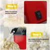 Popcorn Makers Mini Popcorn Machine Electric Household Appliance Machine Fully Automatic Popcorn Machine For Home Kitchen 240228