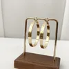 Miłość kolczyki stadninowe Vintage Projektant mody Kolczyki Designer Jewlery For Woman Earring Big Hoop Aretes Prezentacja Prezenta