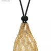 Pendant Necklaces Discount Full Size Designer Classic Luxury Gold Mesh Wr Gold 925 Silverstone L240309