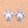 33pcs Antique Silver Bronze Plated tortoise turtle sea Charms Pendant DIY Necklace Bracelet Bangle Findings 26 23mm2490