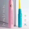 Electric Fairywill Sonic Kids Toothbrush Family Kit with 3 Powerful Rechargeable Whitening and 10 Brush Heads 240309 24009