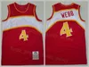 Maglia da basket retrò Spud Webb 4 Tyrone Muggsy Bogues 1 Larry Johnson 2 Alonzo Mourning 33 Tim Duncan 21 David Robinson 50 Dikembe Mutombo 55 Vintage