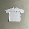 Chemise de créateur Mode Hommes Femmes Vêtements de rue Haute qualité Streetwear Marques de luxe Été Alphabet Imprimer Col T-shirt en coton Vêtements de plage à manches courtes