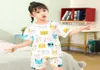 Çocuklar Kediler Pijama Takımları Homewear Bebek Kızlar Pamuk Karikatür Gençler Kız Giysileri Kıyafet Giyim Setleri9257445