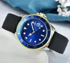 Luxury Mens Watches High Quality 41mm Ceramic Bezel Luminous Black And Gold Automatic Movement Montre Men Watch With Box
