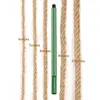 Sisal touw krabpaal DIY krabpaal speelgoed kat klimrek vervanging touw bureaupoten bindend touw voor kat scherpen klauw 240227