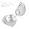 Dinnerware Sets Stainless Steel Plate Pastry Spices Drop Snack Dish Cottage Cheese With Fruit