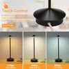 Table Lamps Portable LED Lamp Touch Control Dimmable Desk Rechargeable Nightstand Lights For Dinner/Coffee Table/Restaurant