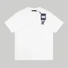 2024 NY DESIGNER MENS KVINNER T SHIRT LETTERVÄNDIGT Black White Tshirt Men Women's Top Tshirt Designer Fashion New Cotton T-Shirt M-3XL 4XL 5XL ÖVERDELA SHIRT