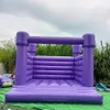 10x10ft högkvalitativ kommersiell vit studshus Uppblåsbar full PVC Jumping Bouncy Castle Bouncer Castles Jumper With Flower For Wedding Events Party 003