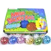 Dekompressionsleksak 5.0 cm squishy boll fidget leksak glitter pulver vatten pärlor mesh squish druvor anti pressar bollar lättnad dekomprimering t dhepn