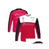 Motorradbekleidung, F1-Rennanzug, Frühling und Herbst, Team-Trikot, T-Shirt, gleiche Stilanpassung, Drop-Lieferung, Automobile, Motorräder, Dh4Nr