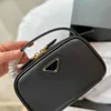 Shoulder Bags Women Odette Camera Bag Designer p Handbag Luxury Black Brown Shoulder Cow Leather Mini Crossbody Fashion Style Purses Triangle 2024 new