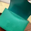 high quality crossbody designer bags Shoulder Bags 24CM epsom Genuine Leather Stewardess bag Hand waxed thread sewing saddle bag Green lady bag Gift box packaging