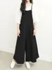 Zanzea Summer Women Fashion Jumpsuits 캐주얼 넓은 다리 로맨스 Femme Solid Cotton Linen 바지 느슨한 플레이 수트 바지 대형 240308