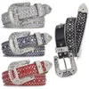 Designer Belt Bb Simon Belts For Men Women Shiny Diamond Belt On Black Blue White Multicolour With Bling Rhinestones As Gift