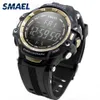 Men Watches Digital LED Light SMAEL Watch S Shock Montre Mens Military Watches Top Brand Luxury 1350 Digital Wristwatches Sports207c