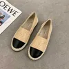 Sandals Luxury Shoes For Women Designer Loafers Woman Sandals Espadrilles Autumn Slides ladies flat Beach Half Slippers fashion female Fisherman canvas shoe with b