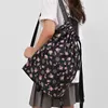 Schultaschen Damen Vintage Rucksack Multifunktions Kordelzug Faltbar Große Kapazität Leicht Vielseitig Outdoor Wandern Sporttasche