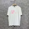 amirilies estate estate rosa amar miri 2023 amari Mens magliette designer di lusso mens Tees amirl semplicità bianco puro 7 colori amis lettera AM maniche corte cottoV178