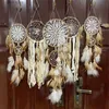 Novelty Items 5pcs/set Dream Catcher Feathers Handmade Dreamcatcher Home Living Room Bedroom Wall Hanging Decoration(no Light and Wood Stick) T240309