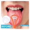 Other Oral Hygiene Colorf Soft Sile Tongue Scraper Cleaner Brush Cleaning Easy To Use Individually Packed Drop Delivery Health Beauty Otie5