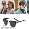 Sunglasses Luxury Classic Fashion Brand Men Women Tom Female Half Frame Uv400 Male Sun Glasses Oculos Gafas t 8015 7B6R BUYR