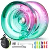 MAGICYOYO Plástico Doble Función Yo-yo K2 Crsytal Gradient Yoyo 240301