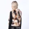 Haining Imitation Fox Fur Vest New Women's Short Korean Colored Shoulder Jacket 679633