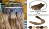 AW bande dans les Extensions de cheveux humains trame de peau invisible sans couture couleur Blonde ombrée 100 naturel W22040166641121835244