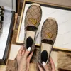 Sandaler lyxskor för kvinnor designer loafers kvinna sandaler espadrilles höst glider damer platt strand halv tofflor mode kvinnlig fiskare duksko med b