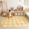 Plaid minimalistisk stor area vardagsrum matta bekvämt mjukt sovrum matta hem dekoration barns rum mattor tapete ig 240220
