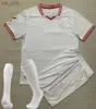 Soccer Jerseys Seville 2024 Sevillas soccer jerseys final L.OCAMPOS SUSO JONG GUDELJ K.REKIK TECATITO MUNIR men kids kit football shirt boy sets home awayH240309