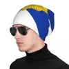 Bérets Bonnet tricoté Femmes Hommes Printemps Hiver Élastique Naval Jack De L'Uruguay Bonnets En Gros