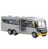 SIKU lega camper auto giocattolo simulazione campeggio camper modello di auto autobus giocattoli per bambini regalo rimorchio LJ2009307781725