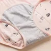 Women's Panties 1pcs Menstrual Children Cartoon Soft Physiological Underpants Women Period Underwear Girls Leak Proof Cotton Briefs