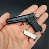 Gun Toys 1 3 High Quality Metal 1911 Gun Model Keychain Model Toy Gun Miniature Alloy Pistol Collection Toy Gift Pendant T240314