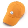 Ball Caps ViGIGODEN Fashion Cartoon Haftowana czapka baseballowa Czysty kolor szczyt mężczyzn Mężczyzn Kobiet Wycieczka na zwykłą regulowaną ochronę przeciwsłoneczną kapelusz