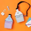 Сумочка для девочек, мини-сумка на плечо с изображением животных, модный кошелек, сумка для карточек, телефонный пакет, детская мини-сумочка, сумка через плечо 240229