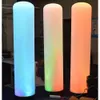 wholesale 4mH (13.2ft) with blower Customized Size And Printings Inflatable LED Pillar Giant Lighting Inflatables Tube Decoration for Wedding & Party Decoration