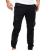 Herrenhose, modische Herbsthose, Streetwear, atmungsaktiv, mittlere Taille, Cargo, hautfreundlich, für Herren zu Hause