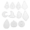 Storage Bottles 11 Pcs Earring Die Metal Stencil Cutting Dies DIY Carbon Steel Embossing Making